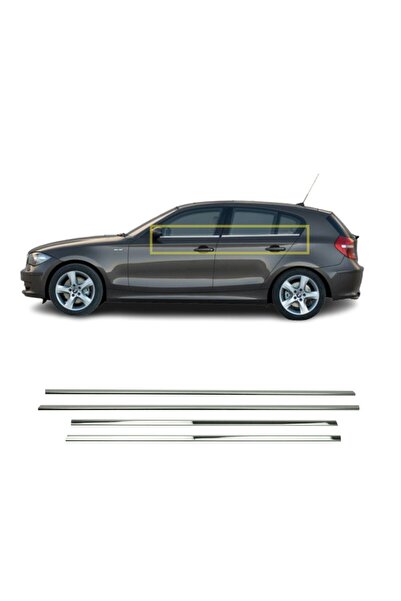 A&G Tuning Bmw 1 Serisi E87 Krom Cam Çıtası 4 Parça 2004-2011 Arası Paslanmaz...