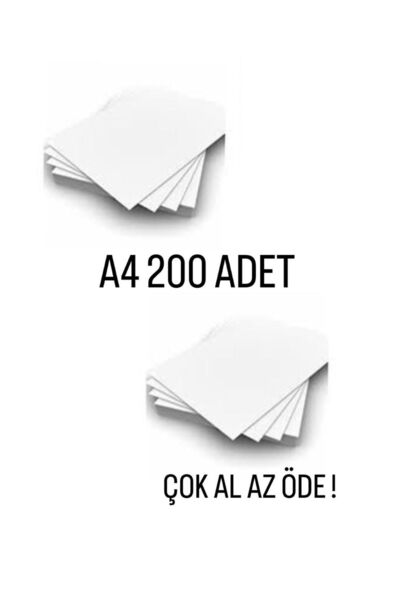 ÇÖZÜM KAĞIT Amerikan Bristol Karton A4 210 Gr - 200 Adet (2.61 KG)
