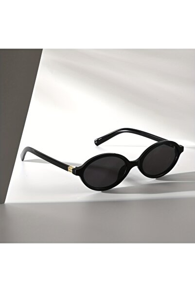 choice2 Black Gary A Pair of Oval Retro PC Glasses for Men and Women with A S...