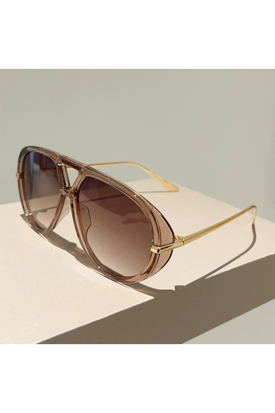 Choice as picture shows ch-gradient tea KAMMPT Oversized Pilot Sunglasses 202...