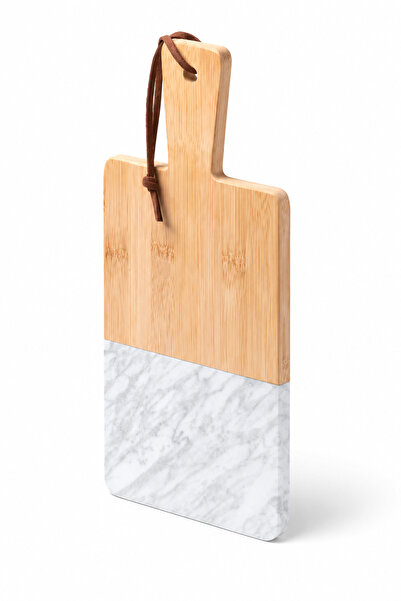 STAMINA Tocător GINO, bambus și marmură, , 30 x 15 x 1,2 cm