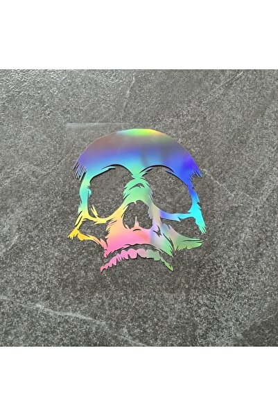 Choice1 Colorful 1PC Unique Skull - themed Sticker Set, Distinctive Decals in...