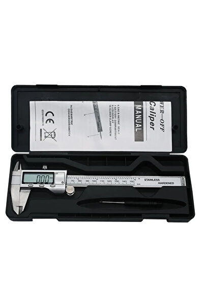 TTAKA7 Caliper box TON09 6-Inch 150mm Accurate Measurement Stainless Steel El...