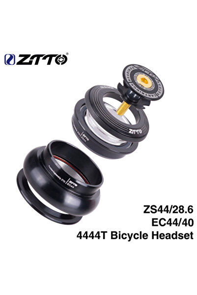 ZTTO 4444T MTB Road Bicycle Headset CNC 1 1/8"-1 1/2" 1.5 Tapered 28.6 Straig...
