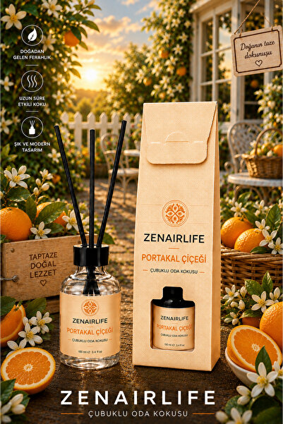 hauswert Çubuklu Oda Kokusu PORTAKAL ÇİÇEĞİ 100ml