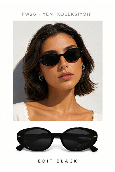 Quinley Edit Kadın Güneş Gözlüğü Polarize UV400 Grilamid Çerçeve Çelik Menteşe