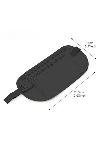 Choice black 1-Piece Multifunctional Ultra-Thin Travel Phone Pouch Waterproof...