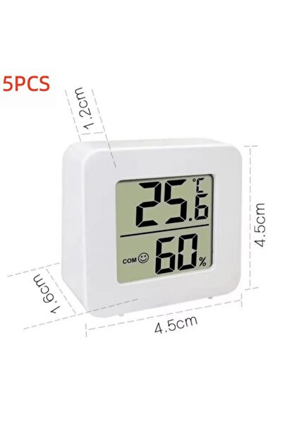 Choice 5PCS 1/2/3/5pcs Digital Thermometer Hygrometer Indoor Mini Temperature...