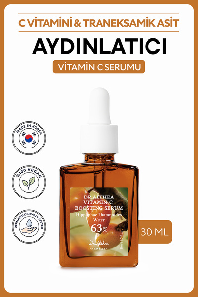 Dr.Althea Vitamin C Boosting Serum | Leke Karşıtı Niacinamide Alpha Arbutin T...