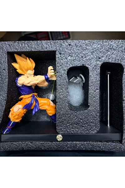 Choice1 no box Anime Son Goku Kamehameha Night Light Figures Desktop Touch Co...