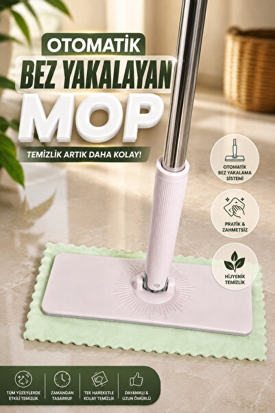 VENON Otomatik Bez Yakalayan Mop || BEZ HEDİYELİ || ELİNİZ KİRLENMESİN ❗ Kısk...