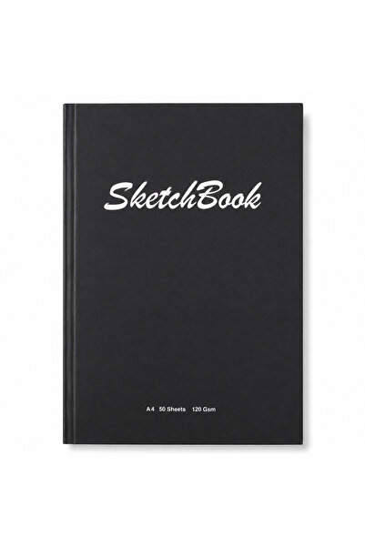 Pagos Yayınları Premium A4 SketchBook Sert Kapak Eskiz Defteri | 120 gr Kağıt...