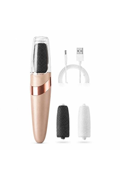 LEOXOL Electric Foot File | 2 in 1 Pedicure Tool with Coarse and Fine Roller ...
