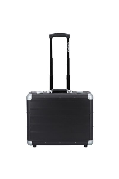 Alumaxx 2-Rollen Business-Trolley Aluminium Laptopfach 37 cm