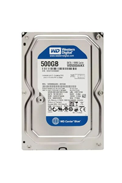 WESTERN DIGITAL Hard Disk HDD Western Digital, 500 GB SATA III 7200 rpm, 16 M...