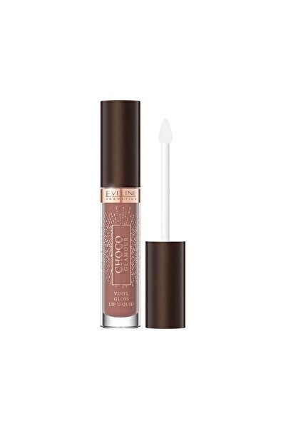 Eveline Ruj lichid Choco Glamour cu efect de buze lucioase - 01 RUBY CHOCOLAT...