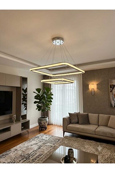 ERS ÇİFT LED MOON KROM MODELIMIZ 3 RENK KRISTAL DİFİZÖR ŞIKLIK MODERN TASARIM