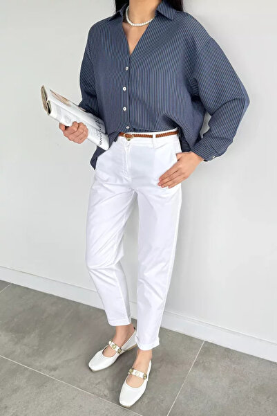 TOZLU Perry Belted Women's Trousers