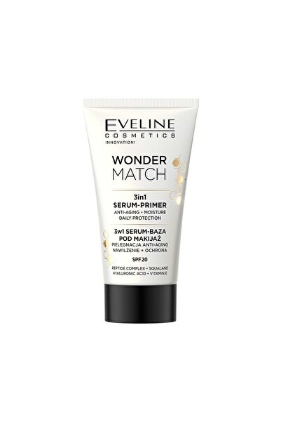 Eveline Wonder Match Serum-bază de machiaj 3 în 1 30ml