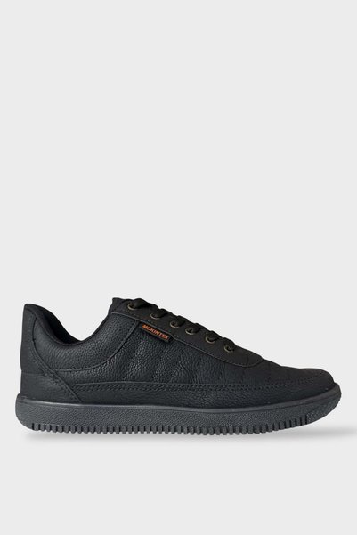 Jagulep Men's Orthopedic Skin Comfortable Sports Shoes Black
