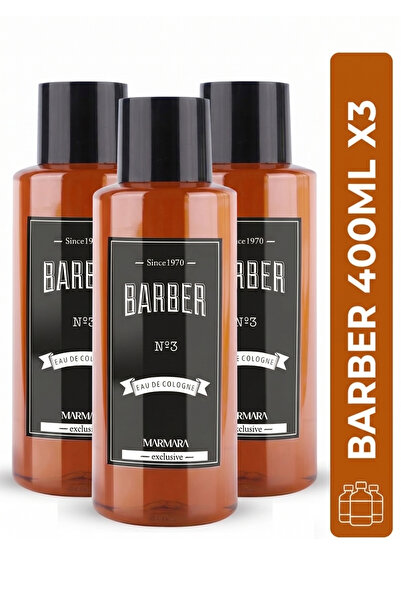 Barber Marmara MARMARA BARBER KOLONYASI 400ML NO3 (3 ADET)