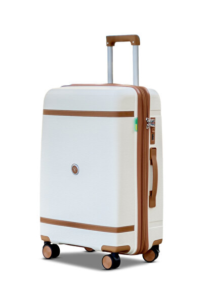 ZAAPPY Ultra Line Expandable PP Medium Checked 24 Inch (20-25kg) Luggage, Har...