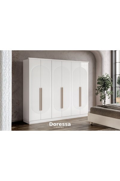 Doressa Living Besse 6 Kapılı Gardırop