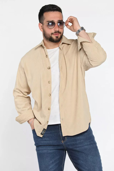 TOZLU Men's Long Sleeve Shirt