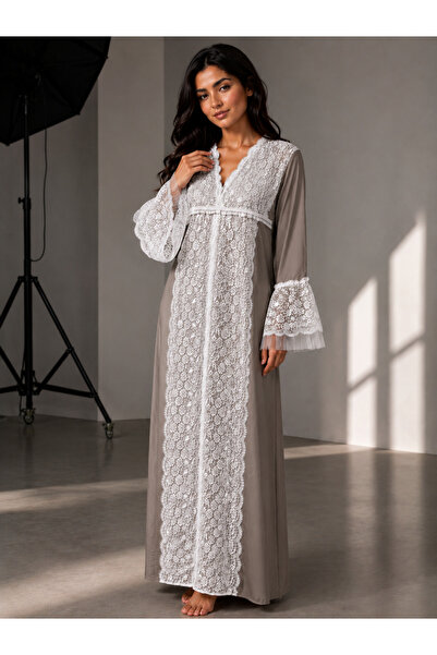 Generic Brand Cotton Maternity Nursing Robe