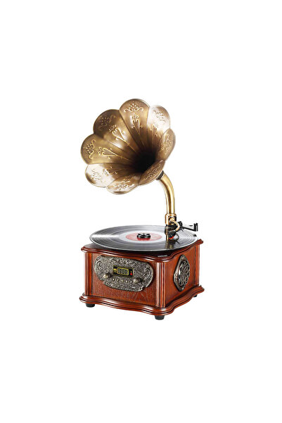 Genel Markalar Record Master – Wooden Classic Serisi RMJ-209 Pikap – 33, 45 Devir Plak Çalar