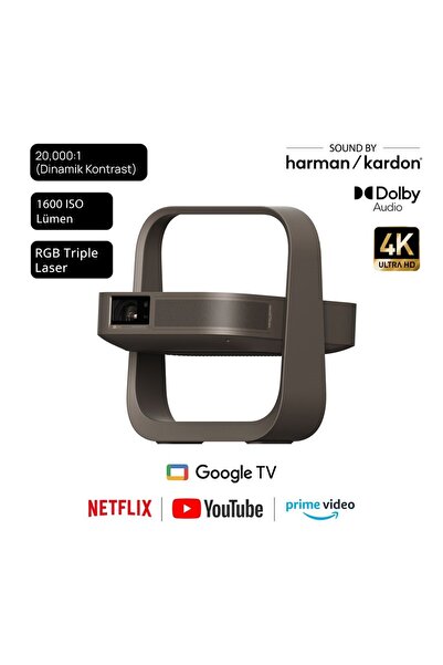 XGIMI Elfin Flip 4K Projeksiyon | Türkiye Karacasulu Garantili