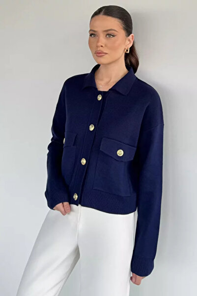 TOZLU Women's Knitwear Jacket Cardigan (Available in Sizes S-M-L)