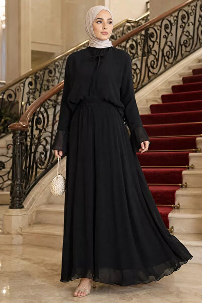 TOZLU Casual Blouse Skirt Combination Hijab Two-Piece Set