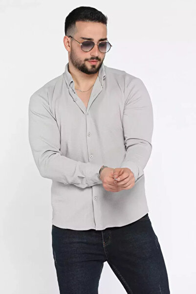 TOZLU Men's Long Sleeve Shirt