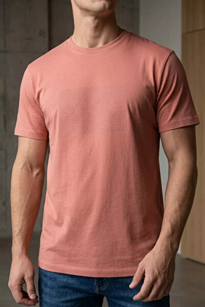 TOZLU Men's Crew Neck Printed T-Shirt