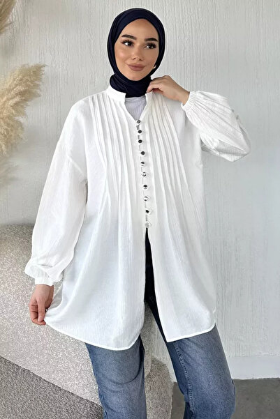 TOZLU Buttoned Hijab Tunic