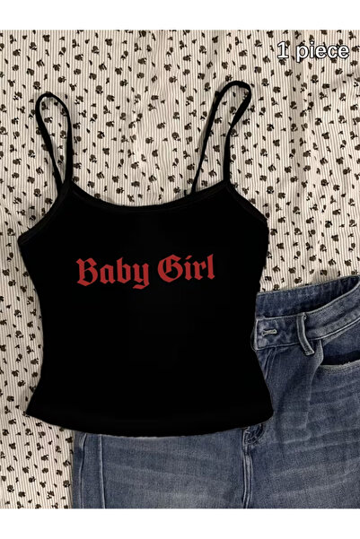 l'eivor Babygirl Printed Rope Strap Crop Bustier