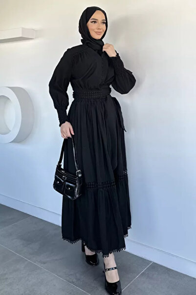 TOZLU Skirt and Blouse Combination Hijab Double Set