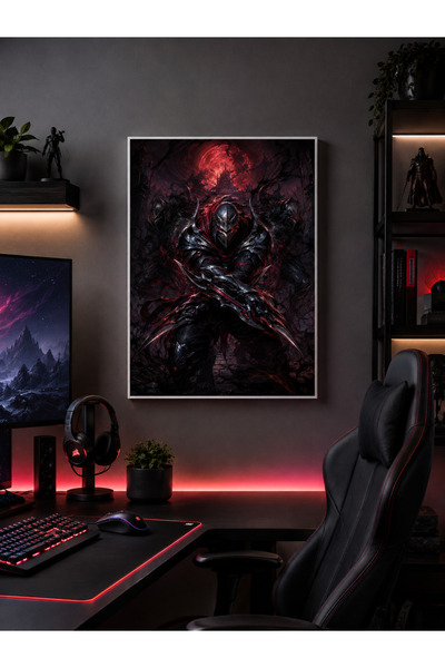 Miutic Print Studio Tablou Gaming League of Legends – Zed, Asasinul Umbrelor,...