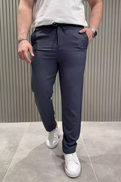 TOZLU Men's Pants with Belt Ties