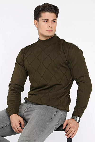 TOZLU Pulover de tricotaj cu model pentru bărbați
