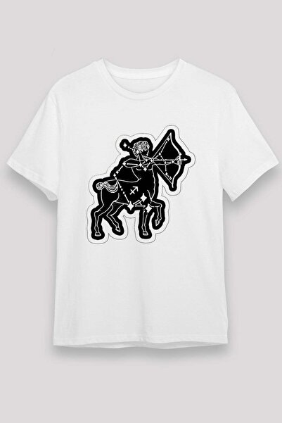 Darkhane Zodiac Sign Sagittarius Centaur Printed T-Shirt