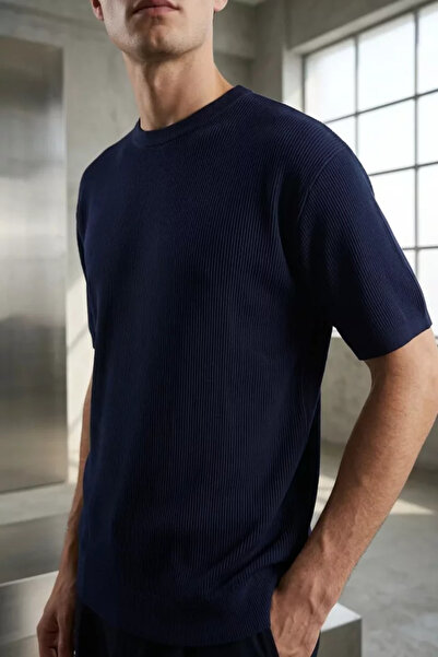 TOZLU Selanik Knitted Men's Knitwear T-Shirt