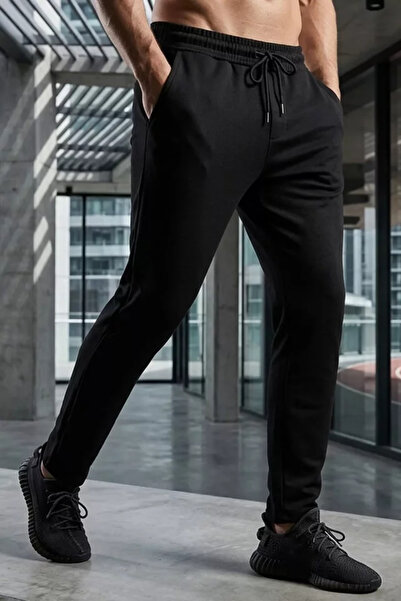 TOZLU Men's Elastic Waist Jogger Pants