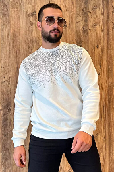 TOZLU Men's Self-Patterned Thessaloniki Sweatshirt