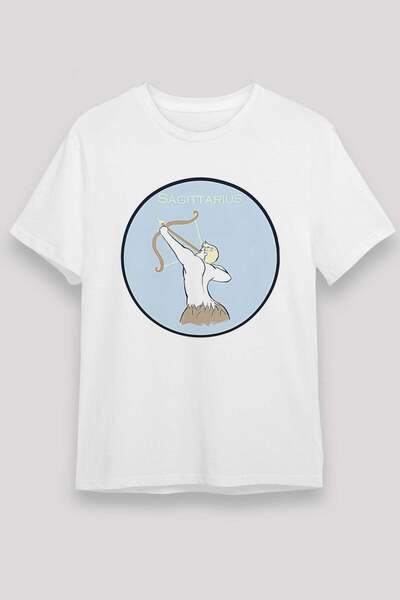 Darkhane Sagittarius Zodiac Sign Printed T-Shirt