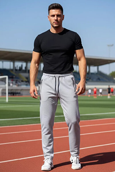 TOZLU Men's Pocket Zipper Sweatpants