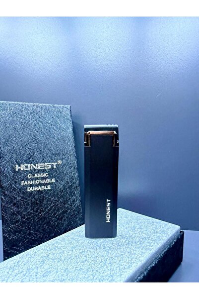 Honest Pürmüz Alevli Rüzgara Dayanıklı Slim Metal Çakmak