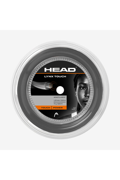 HEADATERM LYNX TOUCH ΧΟΡΔΗ TENNIS HEAD — Διάμετρος 1.30mm · Μήκος 200m · Χρώμ...