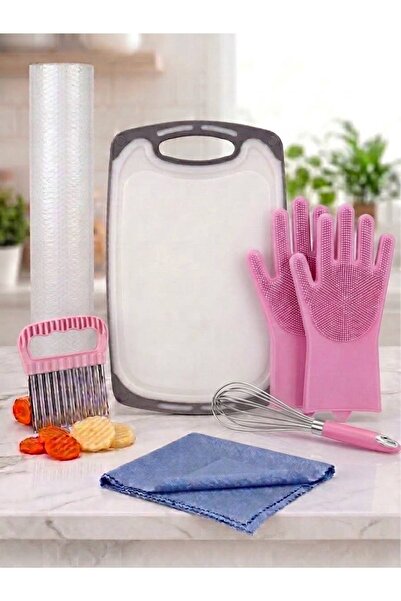 Generic Brand 6-Piece Kitchen Equipment Set Colorful (-Microfiber Cloth 40X50...